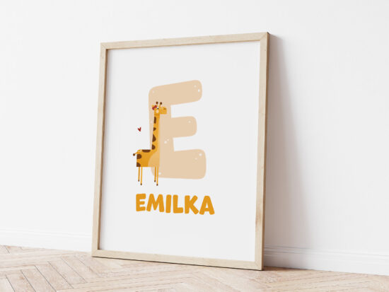 plakat metryczka