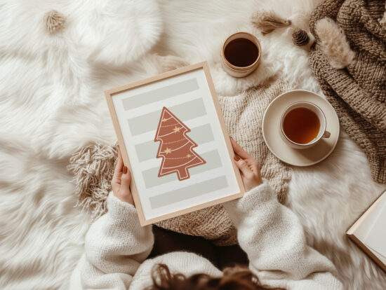 plakat na Boże Narodzenie do pokoju dziecka