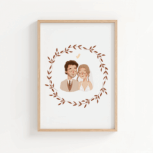 portret ilustrowany na zamówienie