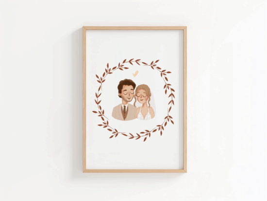 portret ilustrowany na zamówienie