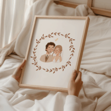 wyjątkowy prezent na Boże Narodzenie portret