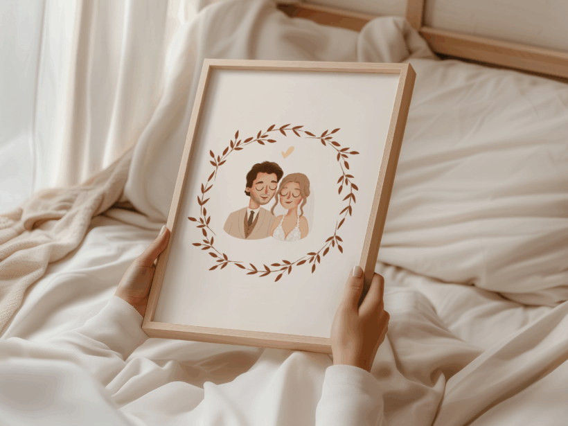 wyjątkowy prezent na Boże Narodzenie portret