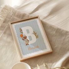 plakat z imieniem chłopca metryczka narodziny dziecka