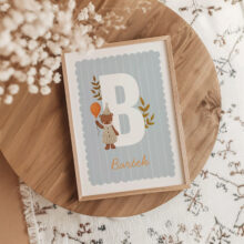 plakat z imieniem dla chłopca metryczka do pokoju dziecka