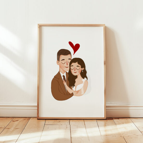 bajkowy portret pary