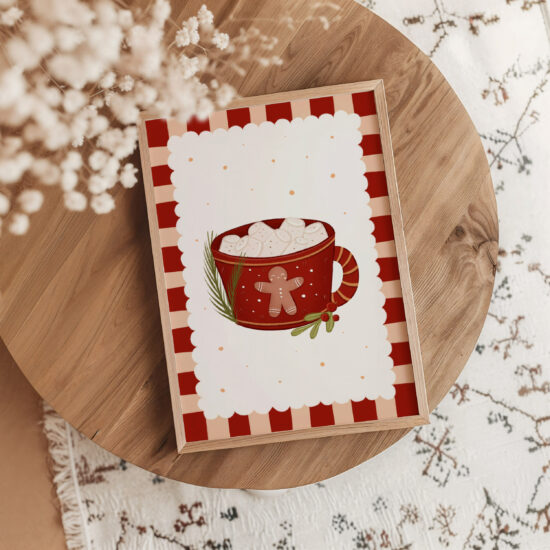 urocze i nowoczesne plakaty świąteczne tworzone w Polsce