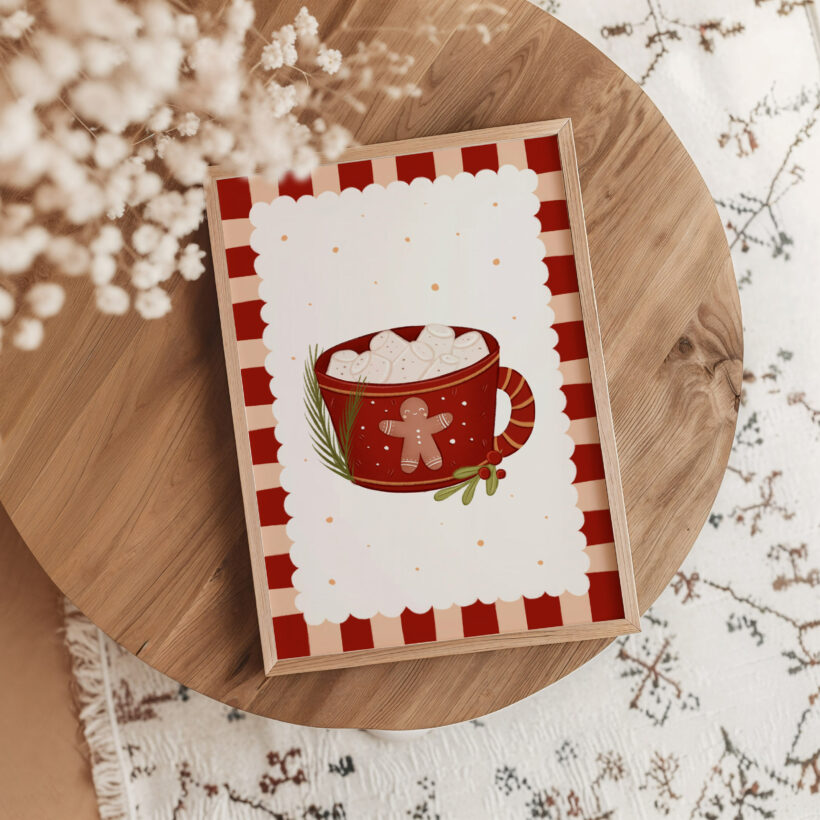 urocze i nowoczesne plakaty świąteczne tworzone w Polsce