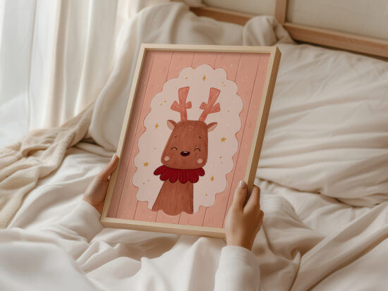 rustykalne plakaty świąteczne produkowane w Polsce