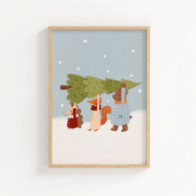 plakat na boże narodzenie dla dzieci